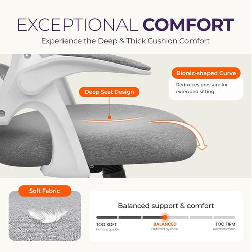 Ergonomic Gaming Chair With Lumbar Support And Adjustable Height