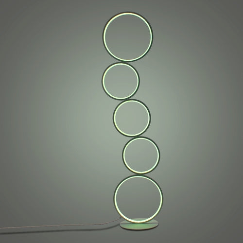RGB Minimalist Circular Floor Lamp